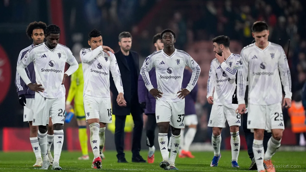 Kızıl Şeytanlar Bournemouth'ta Pençelerini Göremedi: 2-2