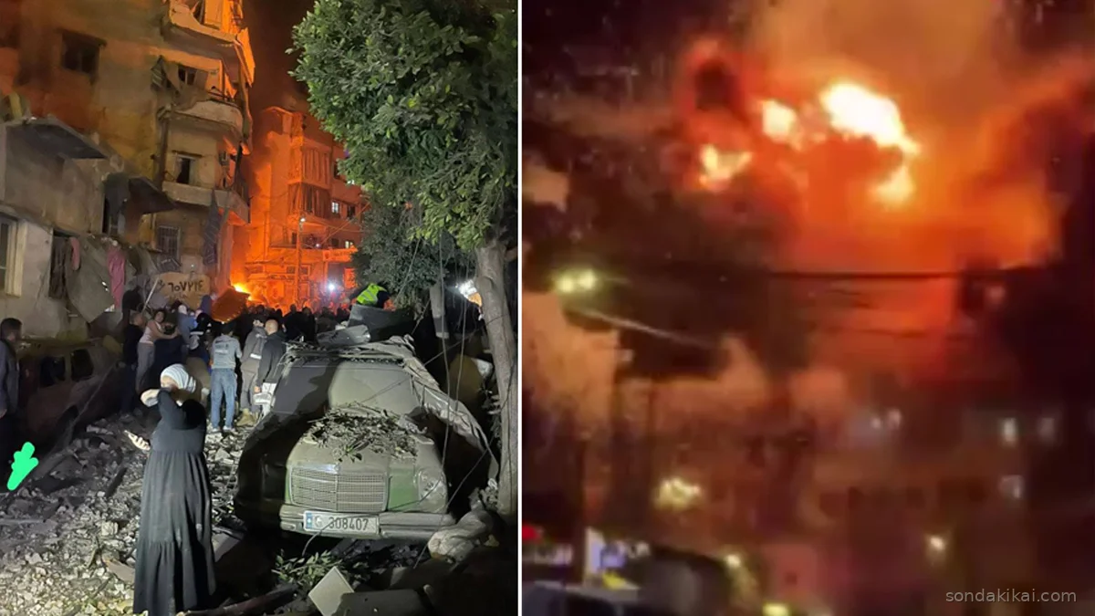 Lübnan Başkenti Beyrut'ta İsrail Saldırıları: Bölgede Yeni Gerilim