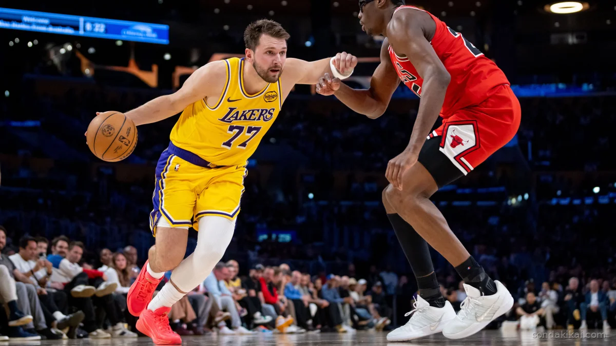 NBA'de Luka Doncic Fırtınası: Lakers'tan Bulls'a Tarihi Tokat