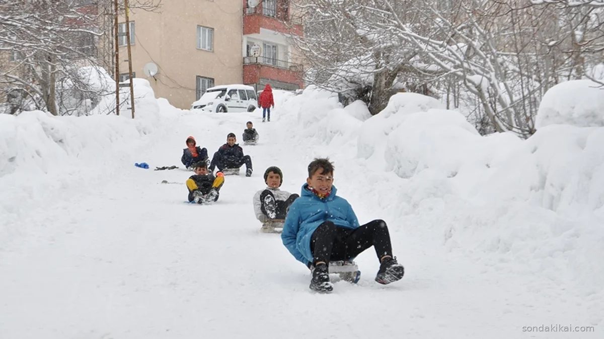 Ordu'da Yoğun Kar Hayatı Durdurdu: Eğitime Bir Günlük Ara
