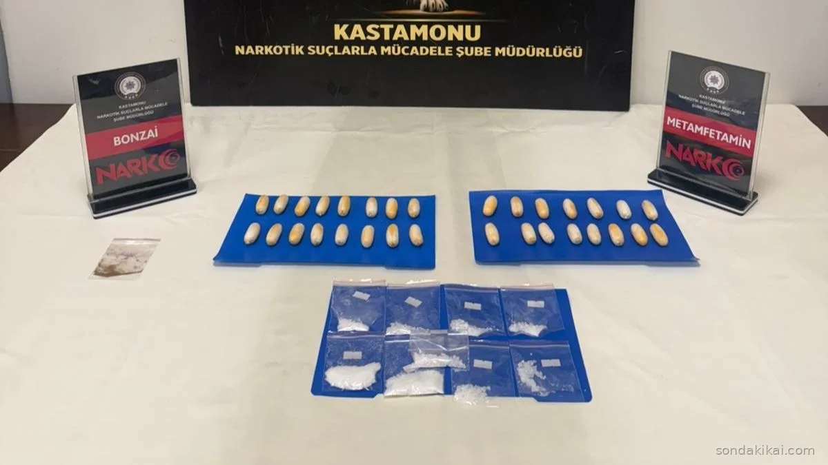 Sınır Tanımaz Zehirli Yolculuk Kastamonu'da Son Buldu: 5 Gözaltı